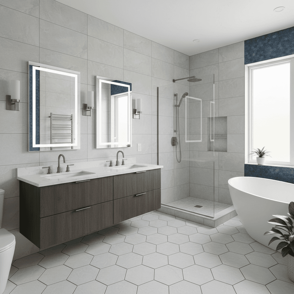 Inspection-ready bathroom renovation